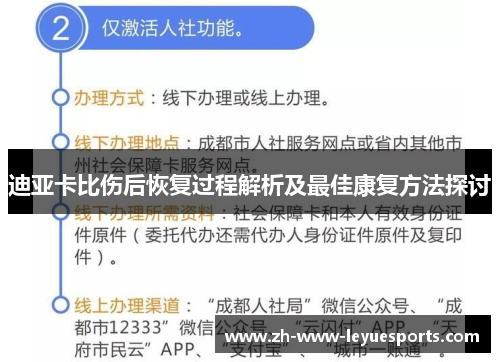 迪亚卡比伤后恢复过程解析及最佳康复方法探讨